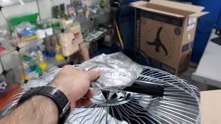 Unboxing Ventilador de Parede 60cm Ventisol [upl. by Alesram]