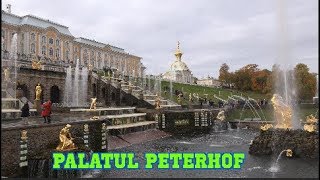 Palatul PETERHOF  Sankt Petersburg [upl. by Adelheid]