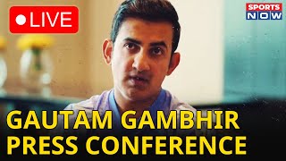 Gautam Gambhir Press Conference Live  Virat Kohli  Rohit Sharma  IND vs BAN  Interview  BCCI [upl. by Aicena487]