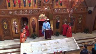 Divine Liturgy at St Michael the ArchAngel Ukrainian Catholic Church April 7 2013 [upl. by Pisano]