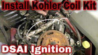 EASY GUIDE to Install The Coil Kit On A Kohler Command Engine DSAI Ignition [upl. by Kunin770]