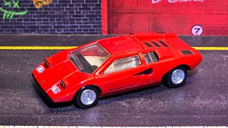 Lamborghini Countach LP400  Tomica Premium  Unboxing [upl. by Aket67]