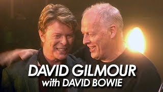 DAVID GILMOUR with DAVID BOWIE 『 Comfortably Numb 』 [upl. by Ramirol]