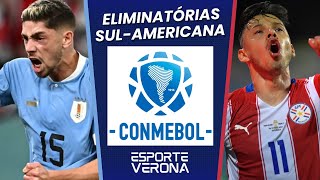 URUGUAI X PARAGUAI  ELIMINATORIAS SULAMERICANA  RODADA 7 [upl. by Ajan532]