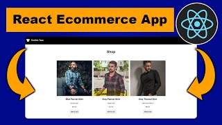 Create Frontend eCommerce App with React amp Integrate MongoDB  React JS Tutorial [upl. by Loris]