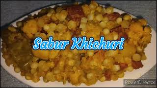 Sabur Khichuri Recipe Bengali Khichuri Recipe Healthy delicious Khichuri Recipe [upl. by Eisdnil]