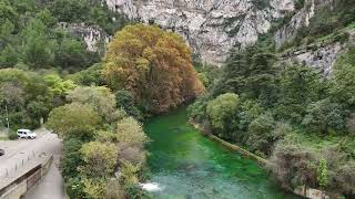 Fontaine de Vaucluse et le canal de Carpentras [upl. by Aneez]