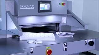 Formax CutTrue 31H 28 Inch Hydraulic Paper Cutter [upl. by Aleek]