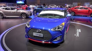 2014 Hyundai Veloster Turbo RSpec revealed at the LA Auto Show [upl. by Ruth]