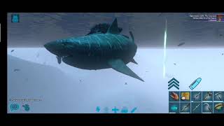 ARK MOBILE taming megalodon tutorial [upl. by Etz]