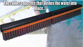 Warehouse Broom wSqueegee Demo [upl. by Millie893]