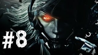 60fps Metal Gear Rising  R03 Boss  Monsoon S Rank Revengeance [upl. by Ellehcram]