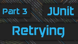 JUnit Tutorial with IntelliJ  How to Retry JUnit Tests  Master JUnit Framework  Part 3 [upl. by Cosimo815]