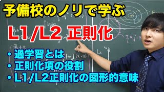 L1L2正則化の意味【機械学習】 [upl. by Iba]