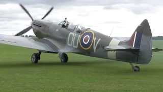 Spitfires at Sywell Aerodrome [upl. by Odlawso]