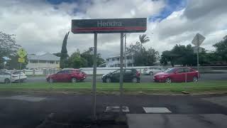 Brisbane train ride  IMU 160  DoombenEagle Junction Doomben Line [upl. by Laktasic]