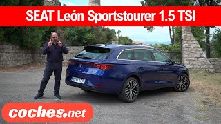 Seat León Sportstourer  Prueba  Test  Review en español  cochesnet [upl. by Sidney]