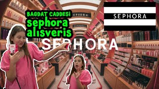 Sephora Alışverişi Yaptım 🌟 Bağdat Caddesinde Alışveriş VLOG deringezgin [upl. by Aerdnu]