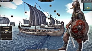 Total War Saga Thrones of Britannia  Epic Cinematic Naval Battle  Vikings vs West Seaxe [upl. by Kachine]