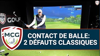 2 defauts qui ruinent un bon contact au golf [upl. by Eitsirc]