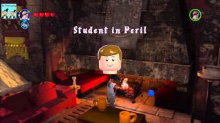 Lego Harry Potter Years 57 Walkthrough  Gryffindor common Room [upl. by Oza]