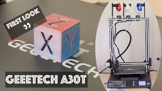 Colour Mixer First Look  The Geeetech A30T 3D Printer [upl. by Colner]