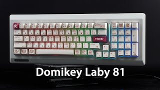 Domikey Laby 81 Mechanical Keyboard Kit Build [upl. by Zenas]