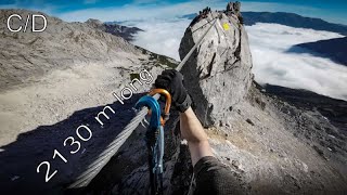 Austrias longest Via Ferrata  Großer Priel 2515 m [upl. by Hanna503]