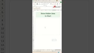 Show hidden data in Excel charts  Excel Tips and Tricks [upl. by Farny]