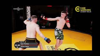 Ioan Thomas Vs James Pattie Cage Warriors Academy Wales [upl. by Luiza]