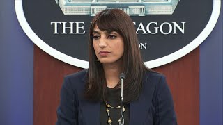 LIVE Deputy Pentagon Press Secretary Sabrina Singh holds news conference [upl. by Attiuqal]