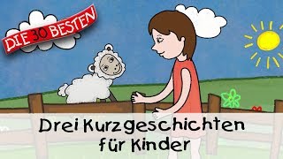 🥱 Drei Kurzgeschichten für Kinder 12 Min  Folge 6  Gute Nacht Geschichten für Kinder [upl. by Ahsercul]