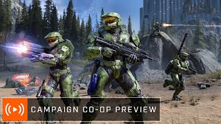 Halo Infinite  Campaign Network CoOp Flight Preview [upl. by Darrill]