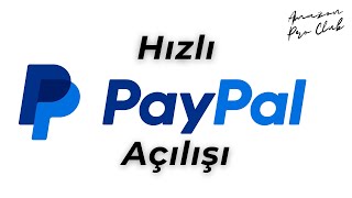 PAYPAL AÇILIŞI  5 Dakikada Türkiyeden Paypal Nasıl Açılır 2024 [upl. by Meeka]