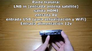 Decodificador Freesat v7 HD Unboxing [upl. by Loren]