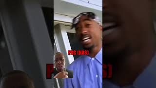 Tupac mistaken Nas kindness for weakness beef rap [upl. by Sabas]