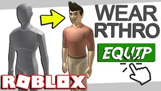 RTHRO AVATAR PACKAGE RELEASED Roblox [upl. by Athalia]