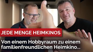 Von einem Hobbyraum zu einem familienfreundlichen Heimkino mit WohlfühlAtmosphäre [upl. by Yaakov]