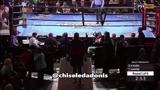 Boxer Leaves Ring At Start of Fight [upl. by Arley277]