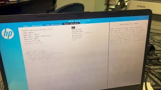 how to boot from USB drive on HP laptop [upl. by Kaule]