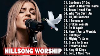 New 2024 Playlist Of Hillsong Songs Playlist 🙏HILLSONG Praise Music 2024  Goodness Of God [upl. by Ahpla]