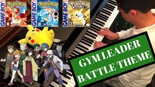 Gym Leader Theme  from Pokemon RedBlueYellow  Piano Cover [upl. by Ken]