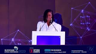 Blockchain Africa Conference 2023  Keynote Address Briana Marbury [upl. by Wiburg]