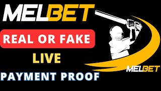 Melbet Withdraw live Payment Proof  Melbet App Real or Fake [upl. by Aggie]