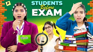 Students Before Exams  Topper vs Failure  Anaysa [upl. by Modeerf]