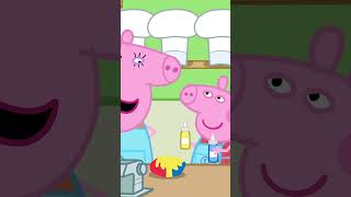 Rainbow Pasta Bar PeppaPig Shorts PeppaPigTales [upl. by Damha]