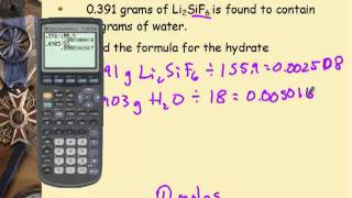 Hydrate Calculations [upl. by Filiano473]