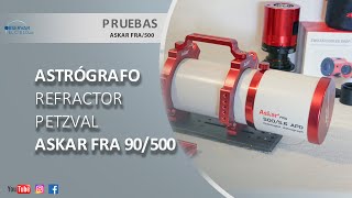 PROBAMOS ASTRÓGRAFO ASKAR FRA 90500 [upl. by Adnamar]