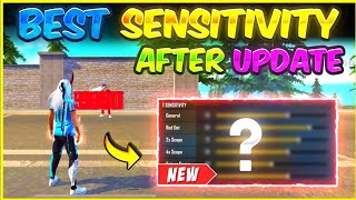 OB44 AFTER UPDATE NEW SENSITIVITY SETTING IN FREE FIRE  AUTO HEADSHOT SETTING FREE FIRE [upl. by Phina933]