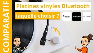 Comparatif platines vinyles Bluetooth  Mitchell Acoustic TT2 ProJect T1 BT Sonoro Platinum SE [upl. by Lithea]